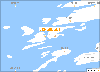 map of Dragneset