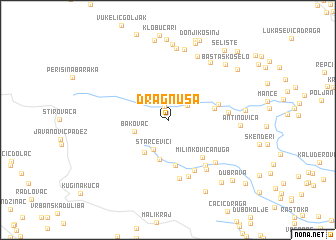 map of Dragnuša