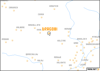 map of Dragobi