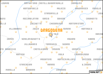 map of Dragodena