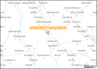 map of Drăgoeşti-Ungureni