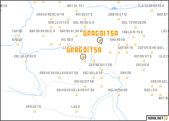 map of Dragoitsa