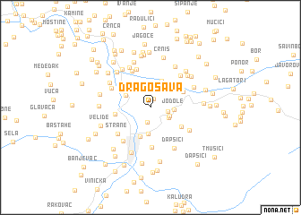 map of Dragosava