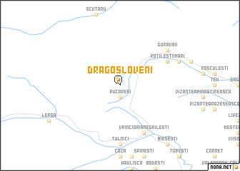 map of Dragosloveni