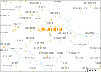 map of Dragotintsi