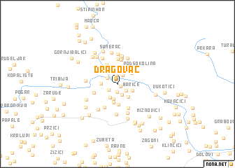 map of Dragovac