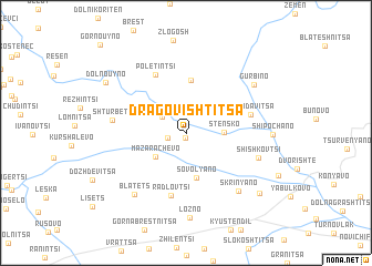 map of Dragovishtitsa