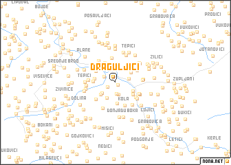 map of Draguljići