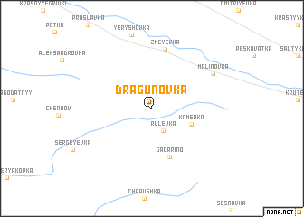 map of Dragunovka