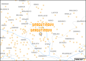 map of Dragutinovi°i