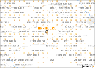 map of Drahberg