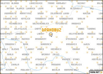 map of Drahobuz