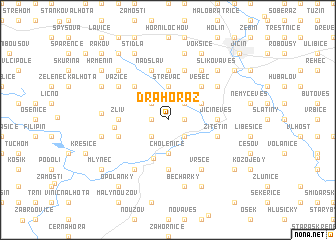 map of Drahoraz