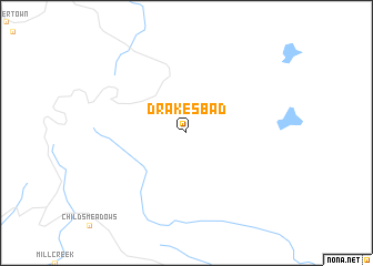map of Drakesbad