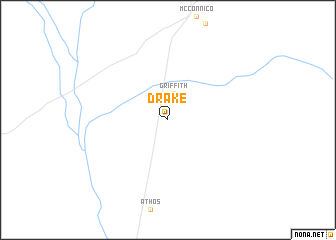 map of Drake