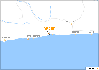 map of Drake