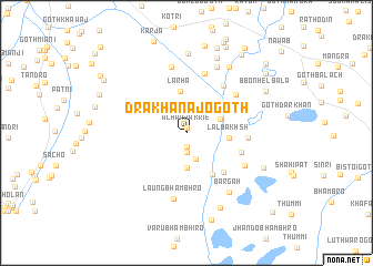 map of Drakhana jo Goth