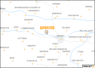 map of Drakino