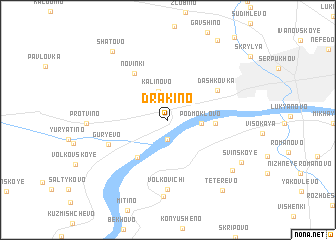 map of Drakino