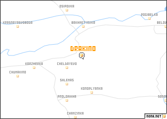 map of Drakino