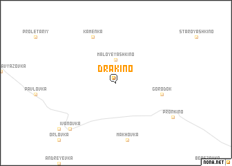 map of Drakino