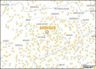 map of Drakovo