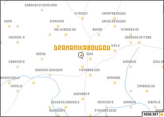 map of Dramanikabougou
