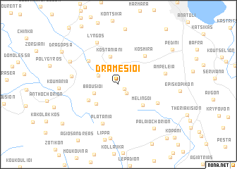 map of Dramesioí