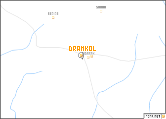map of Dram Kol
