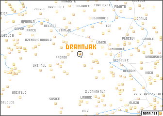 map of Dramnjak