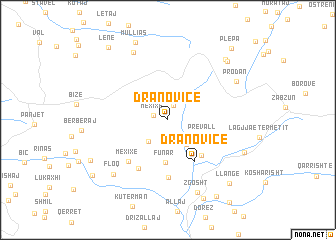 map of Dranovicë