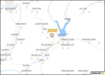 map of Ðran