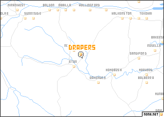 map of Drapers