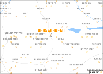 map of Drasenhofen