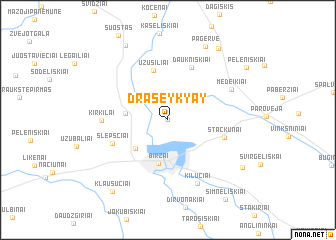 map of Draseykyay