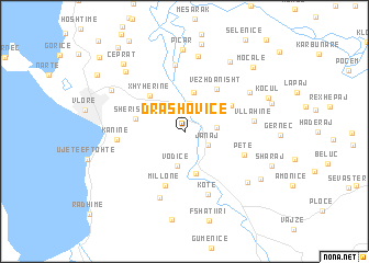 map of Drashovicë