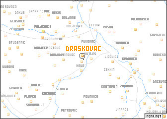 map of Draškovac