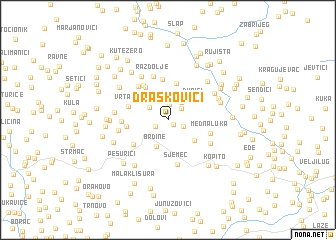 map of Draškovići