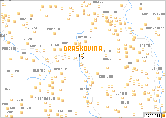 map of Draškovina