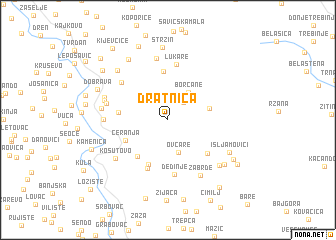 map of Dratnica