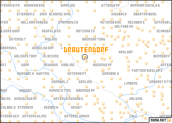 map of Drautendorf