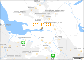 map of Drawbridge