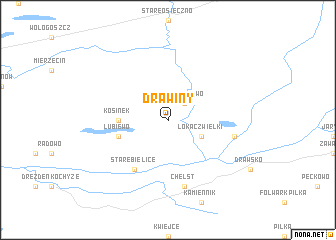 map of Drawiny