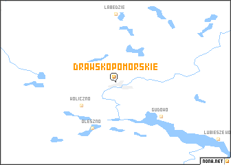 map of Drawsko Pomorskie