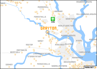 map of Drayton