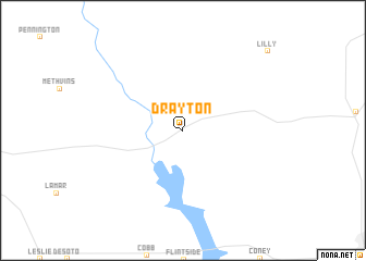 map of Drayton