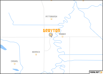 map of Drayton