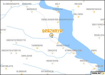 map of Drazhnya