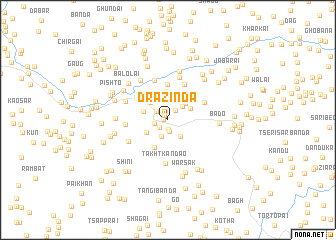 map of Drazinda
