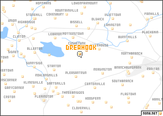 map of Dreahook